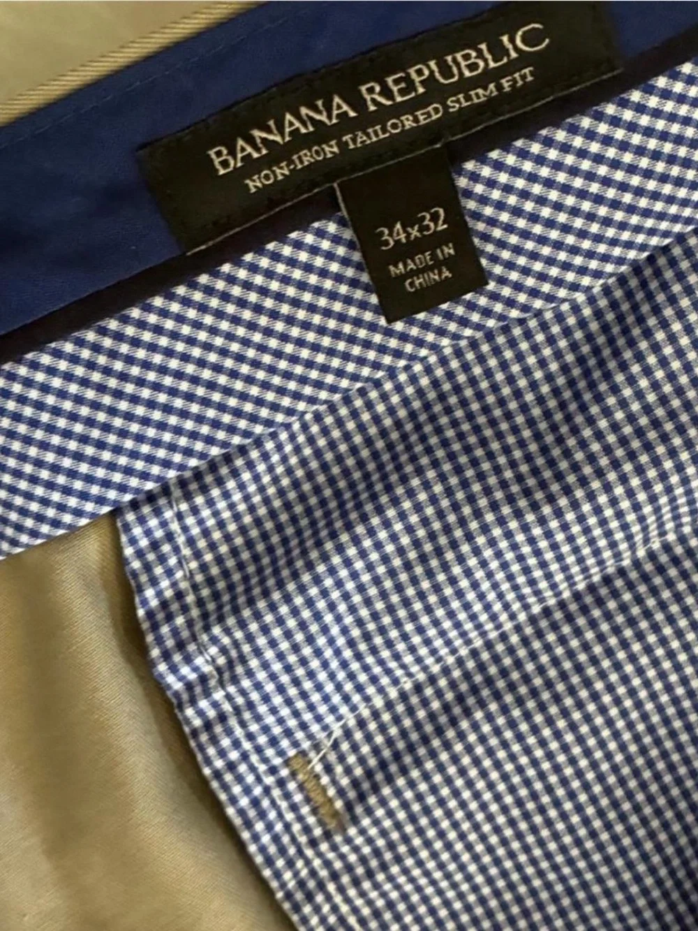 Banana Republic Men's Chino Pants - Olive Brown